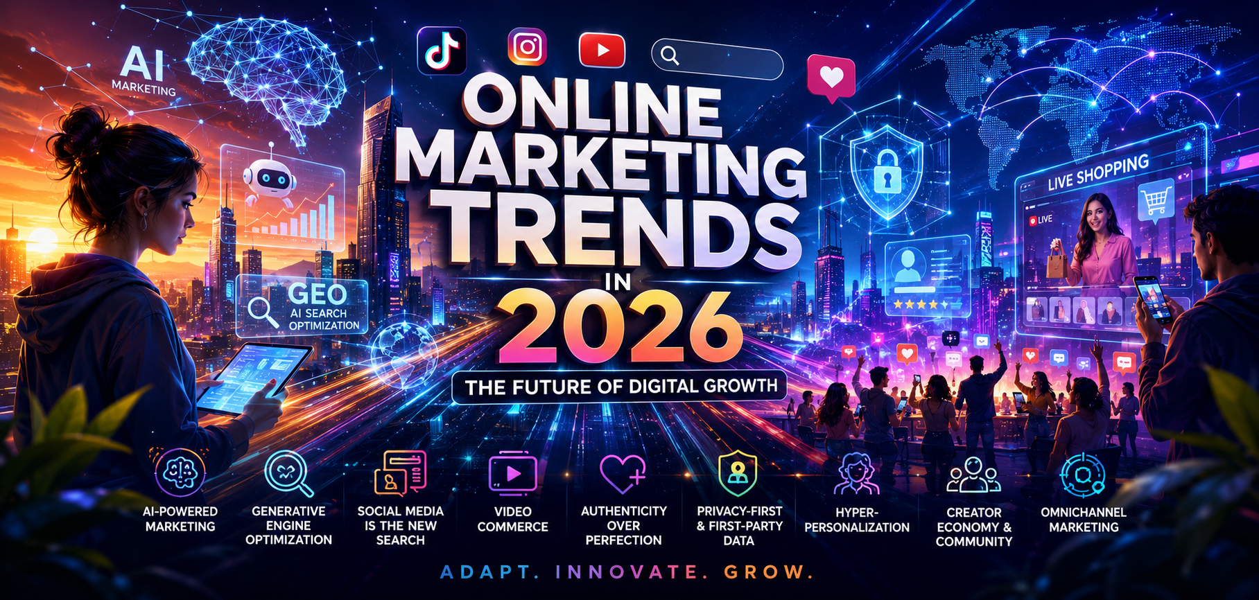 Online Marketing Trends in 2026: The Future of Digital Growth