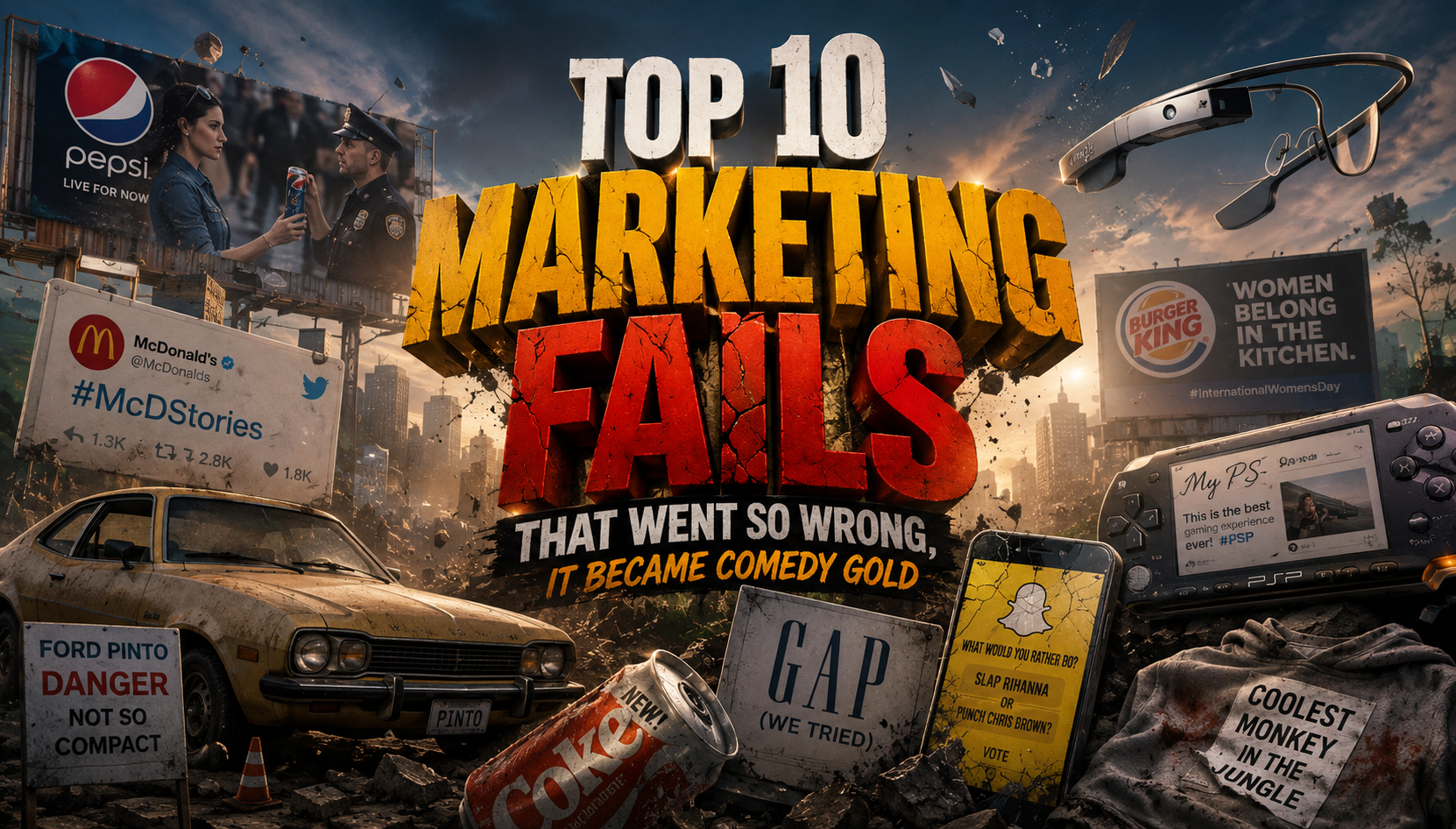 Top 10 Marketing Fails That Went So Wrong It Became Gold